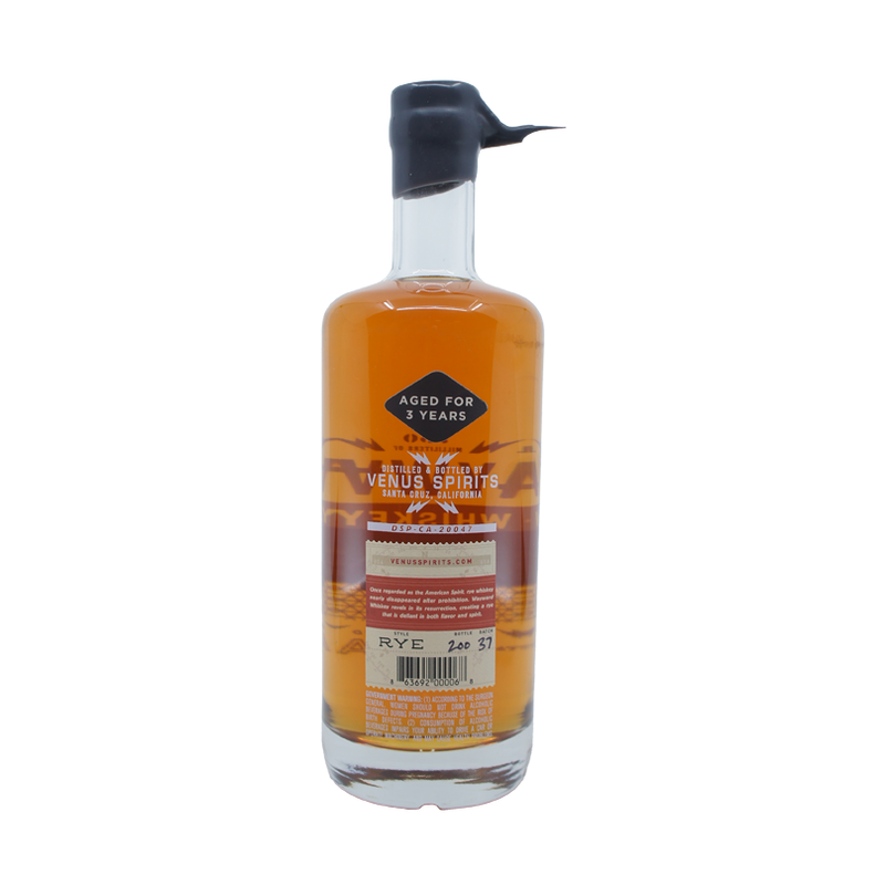 Wayward Rye Organic American Whiskey