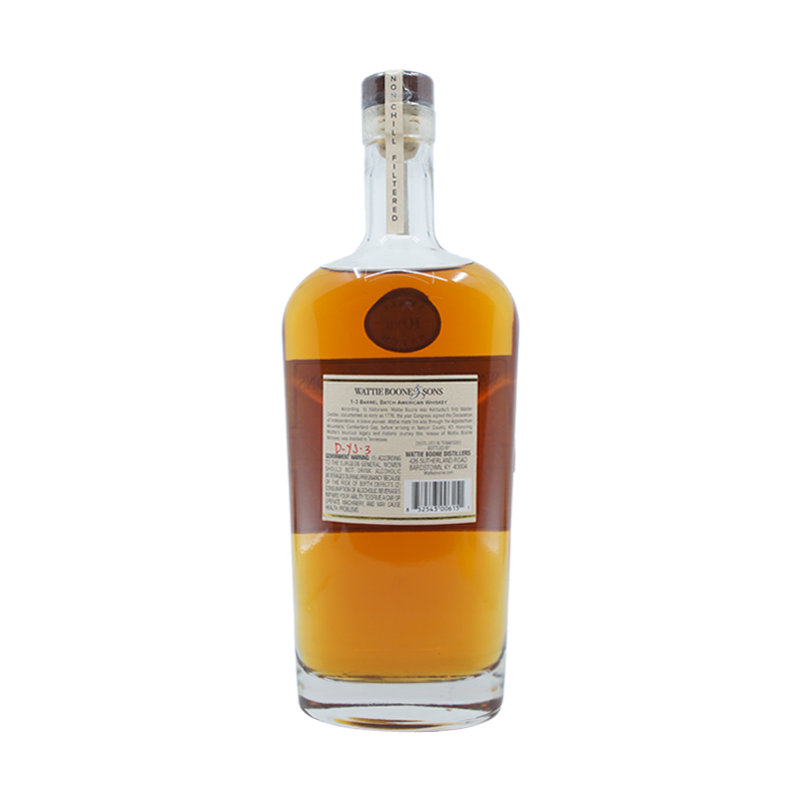 Wattie Boone & Sons 10 Year Old Small Batch American Whiskey - LoveScotch.com
