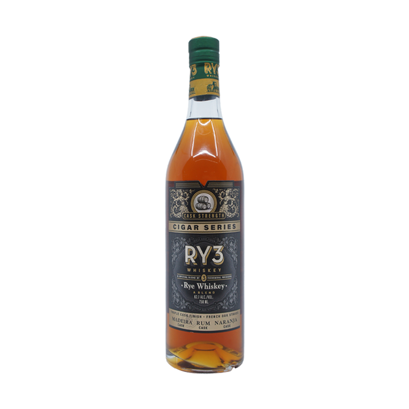 Ry3 Whiskey Cigar Series Cask Strength Rye Whiskey - LoveScotch.com