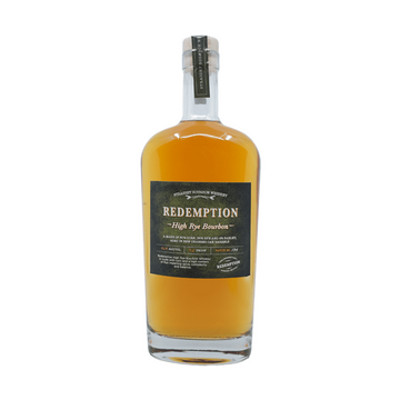 Redemption High Rye Straight Bourbon Whiskey - LoveScotch.com