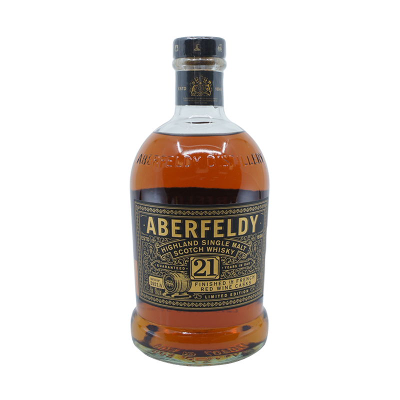 Aberfeldy 21 Year Limited Edition St-Emilion French Wine Cask Finish - LoveScotch.com