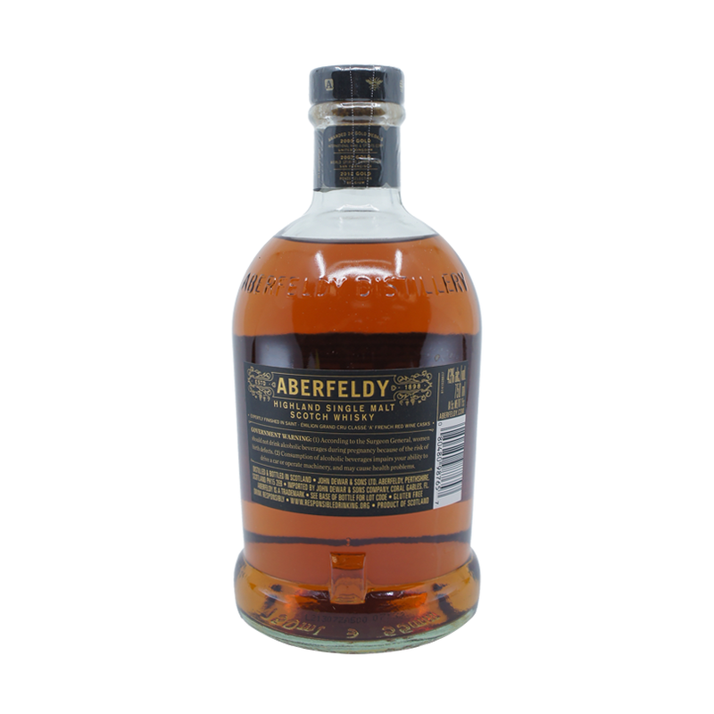 Aberfeldy 21 Year Limited Edition St-Emilion French Wine Cask Finish - LoveScotch.com