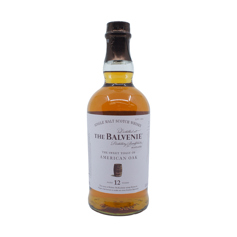 The Balvenie 12 Year Old Sweet Toast of American Oak Single Malt The Balvenie 12 Year Old Sweet Toast of American Oak Single Malt