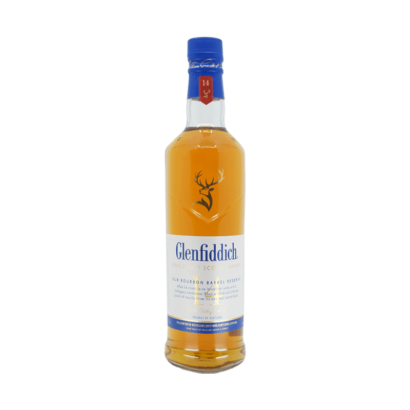 Glenfiddich 14 Year Bourbon Barrel Reserve Single Malt Scotch Whisky - LoveScotch.com