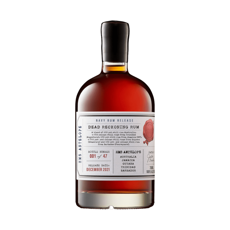 Dead Reckoning 'HMS Antelope' Blended Rum - LoveScotch.com