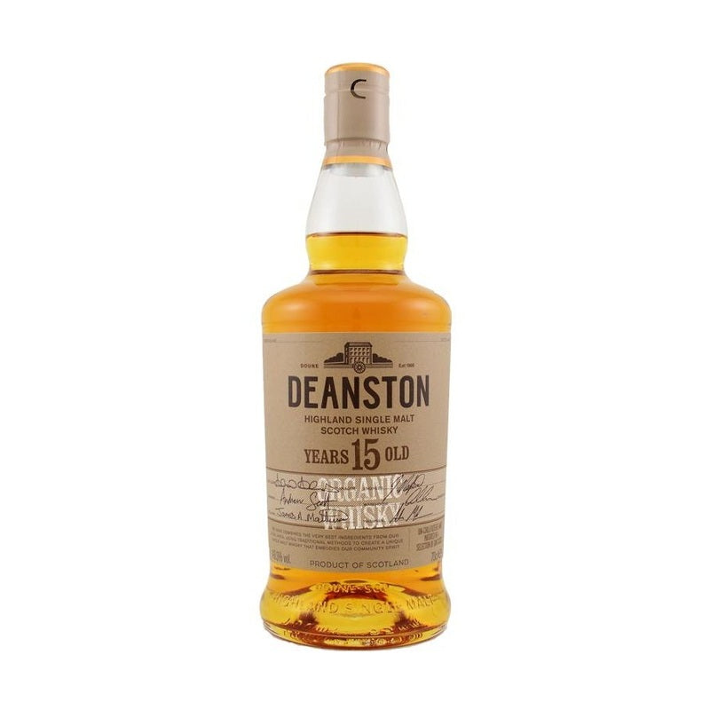 Deanston 15 Year Old Organic Highland Single Malt Scotch Whisky - LoveScotch.com
