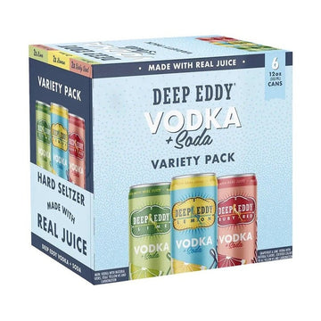 Deep Eddy Vodka + Soda Variety 6-Pack - LoveScotch.com