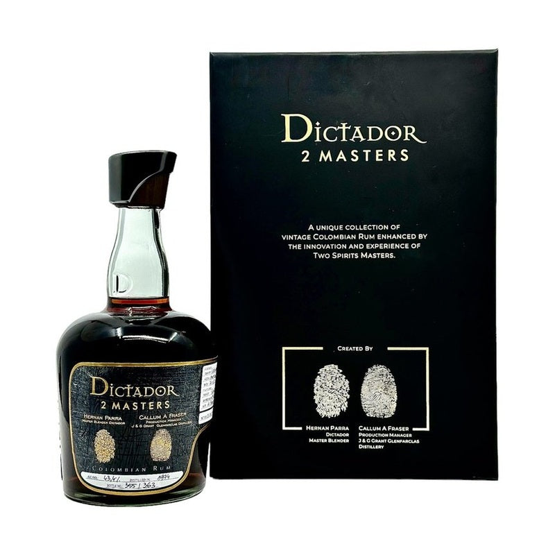 Dictador 2 Masters 1974 Glenfarclas 44 Year Old Rum - LoveScotch.com