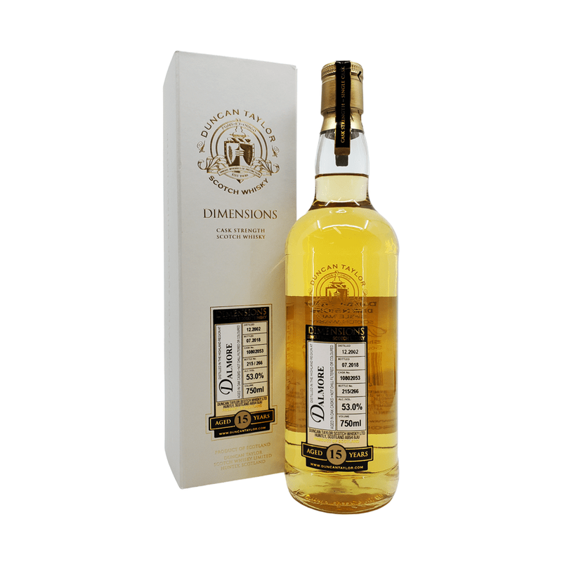 Duncan Taylor Dimensions Dalmore 15 Year Old 2002 Single Malt Scotch Whisky - LoveScotch.com