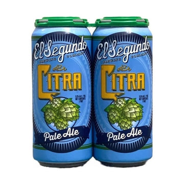 El Segundo Brewing Co. 'Citra' Pale Ale Beer 4-Pack - ForWhiskeyLovers.com