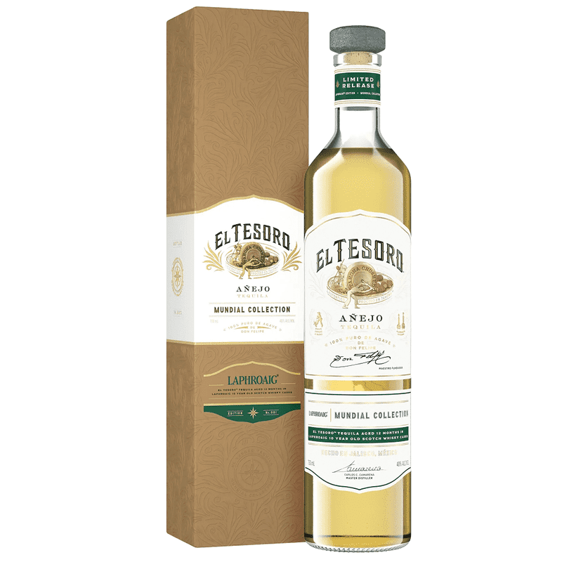 El Tesoro 'Mundial Collection - Laphroaig' Anejo Tequila - LoveScotch.com 