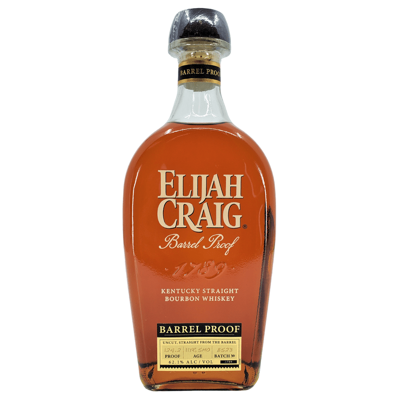 Elijah Craig 11 Year Old Barrel Proof Batch #B524 Kentucky Straight Bo