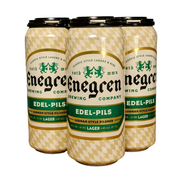 Enegren Brewing Co. Edel-Pils Lager Beer 4-Pack - ForWhiskeyLovers.com