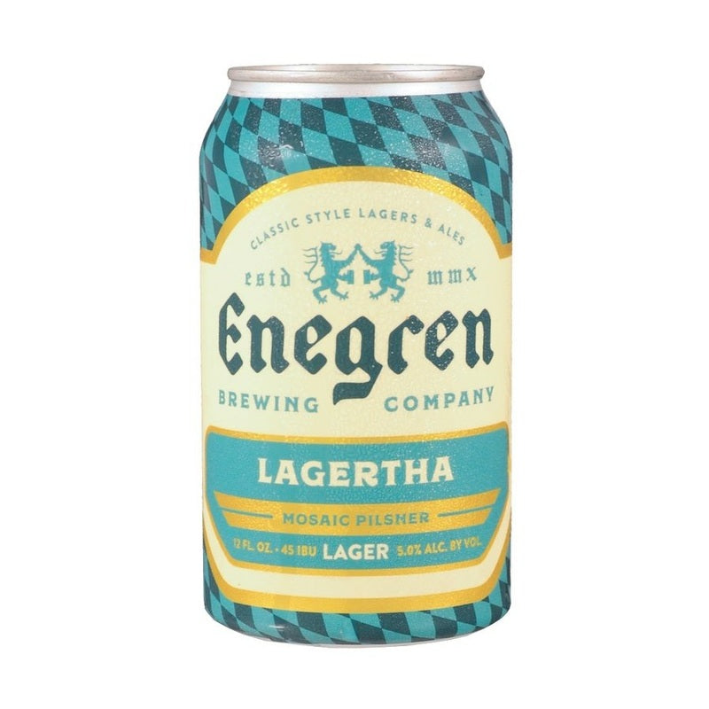 Enegren Brewing Co. Lagertha Mosaic Pilsner Lager Beer 6-Pack - ForWhiskeyLovers.com
