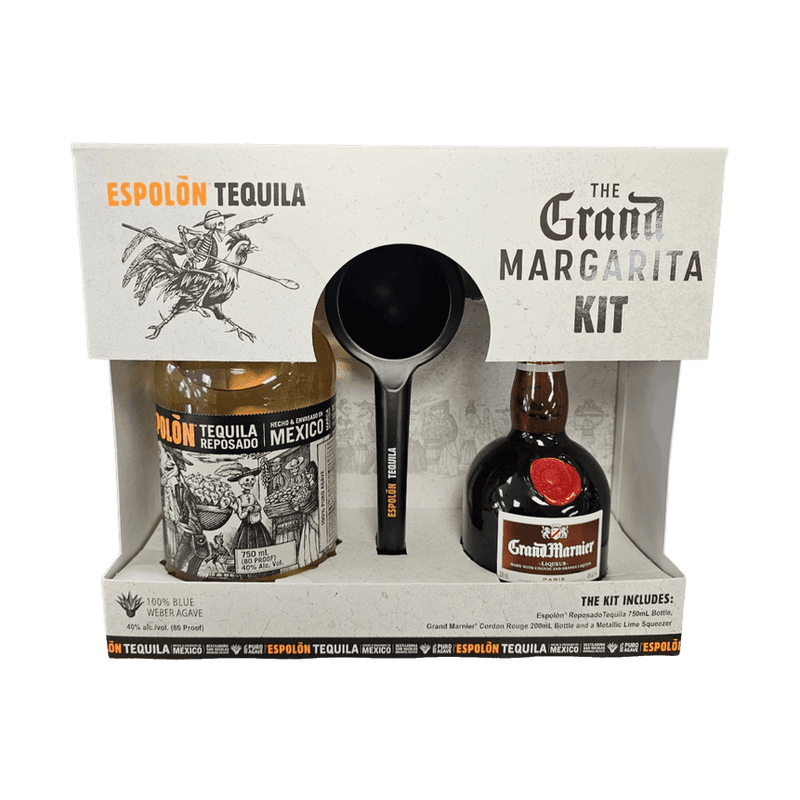 Espolon Reposado & Grand Marnier - The Grand Margarita Kit - LoveScotch.com