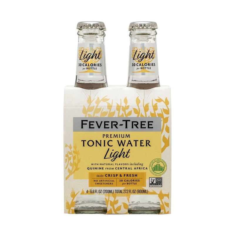 Fever Tree Light Tonic Water 4-Pack - LoveScotch.com