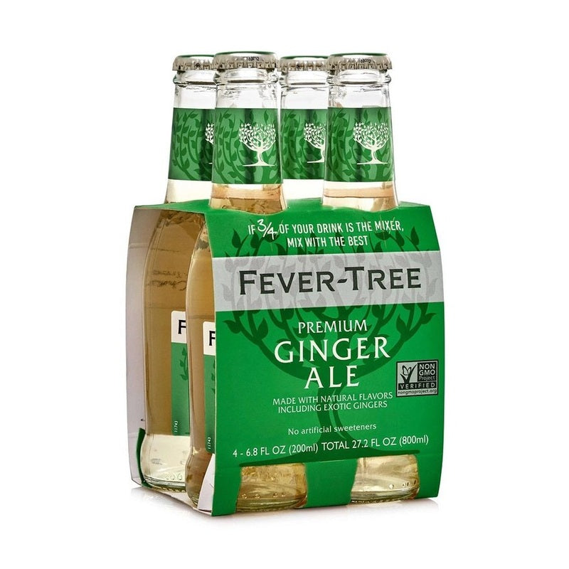 Fever-Tree Premium Ginger Ale 4-Pack - LoveScotch.com