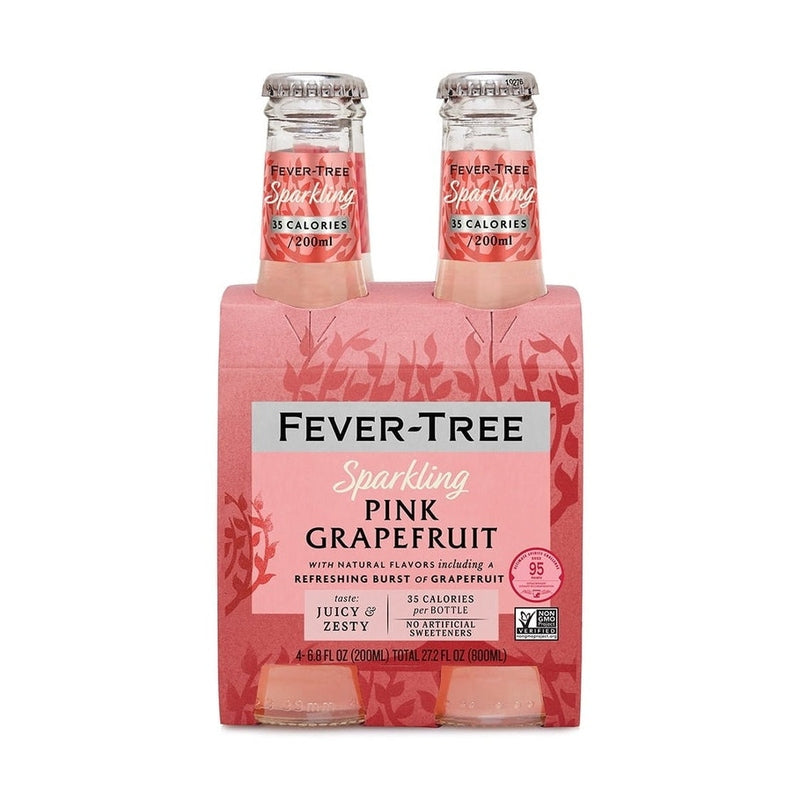 Fever Tree Sparkling Pink Grapefruit 4-Pack - LoveScotch.com
