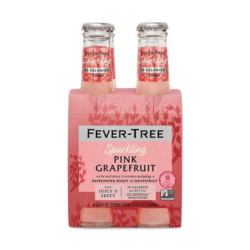 Fever Tree Sparkling Pink Grapefruit 4-Pack - LoveScotch.com