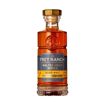 Frey Ranch Malted Grain Series 'Quad Malt' Bourbon Whiskey 375ml - LoveScotch.com