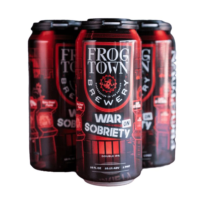Frogtown Brewery 'War on Sobriety' DIPA Beer 4-Pack - LoveScotch.com