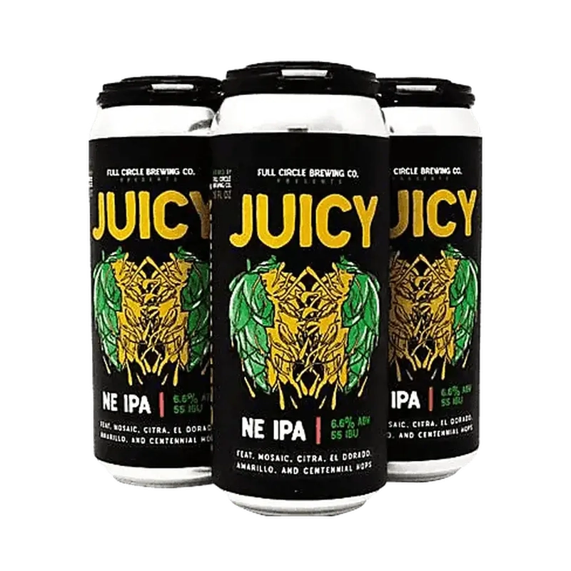 Full Circle Brewing Co. 'Juicy Hazy IPA' 4-Pack - LoveScotch.com