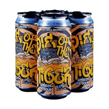 Full Circle Brewing Co. 'Pie of The Tiger' Apricot Sour Ale Beer 4-Pack - LoveScotch.com