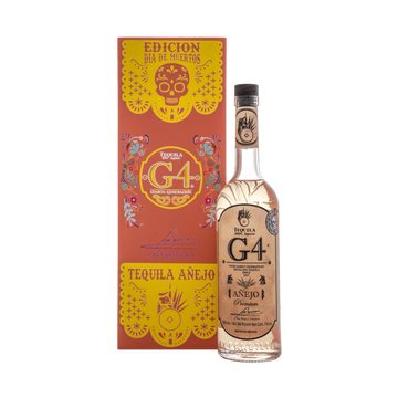 G4 Día de Muertos Añejo Tequila Orange Box - LoveScotch.com
