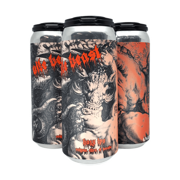 Ghost Town Brewing 'Vile Beast' Hazy IPA Beer 4-Pack - LoveScotch.com