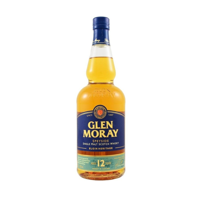 Glen Moray 12 Year Old Heritage Speyside Single Malt Scotch Whisky - LoveScotch.com