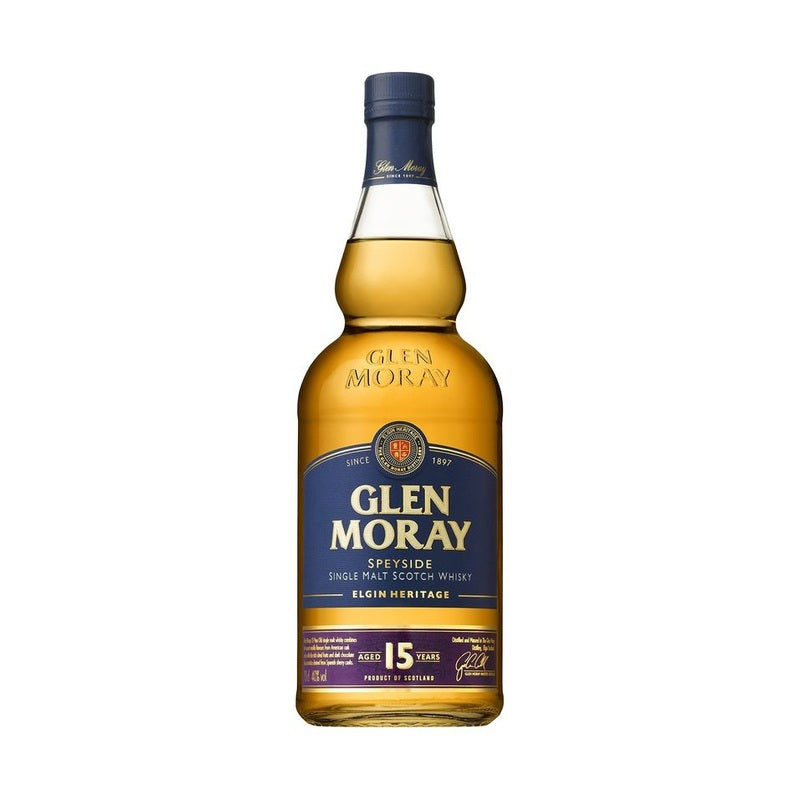 Glen Moray 15 Year Old Heritage Speyside Single Malt Scotch Whisky - LoveScotch.com