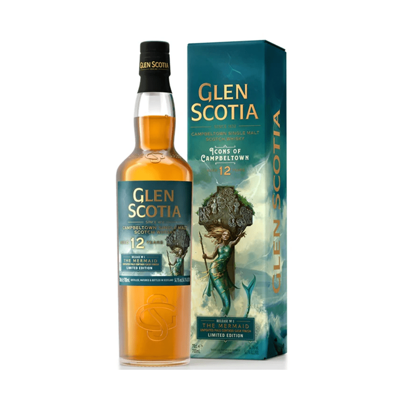 Glen Scotia 'The Mermaid' 12 Year Old Single Malt Scotch Whisky - LoveScotch.com