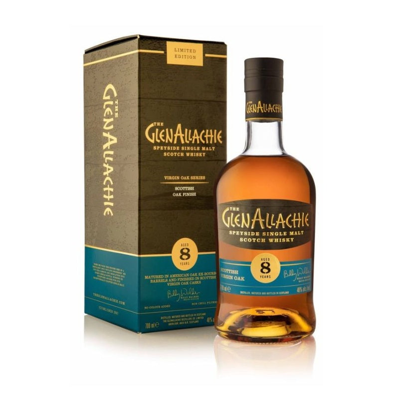 GlenAllachie 8 Year Old Virgin Oak Series 'Scottish Oak' - LoveScotch.com