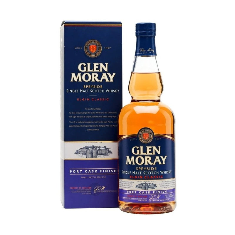 Glen Moray Classic Port Cask Finish Speyside Single Malt Scotch Whisky - LoveScotch.com