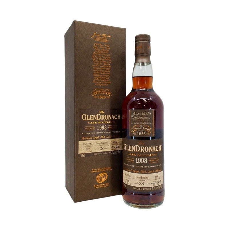 Glendronach "Sherry Baby" 1993 Single Cask Highland Single Malt Scotch Whisky - LoveScotch.com