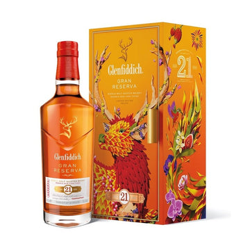 Glenfiddich 21 Year Old Lunar New Year 2024 Limited Edition Single Malt Scotch - LoveScotch.com