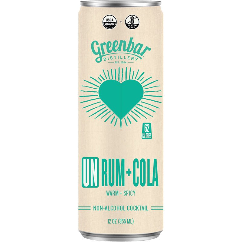 Greenbar UnRum+Cola RTD Cans 4-Pack - LoveScotch.com