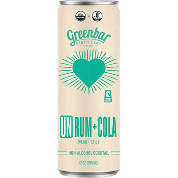 Greenbar UnRum+Cola RTD Cans 4-Pack - LoveScotch.com