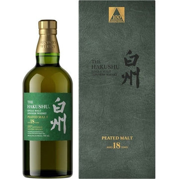 Hakushu 18 Year Old 100th Anniversary Peated Single Malt Whisky - LoveScotch.com