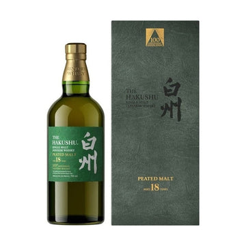 Hakushu 18 Year Old 100th Anniversary Peated Single Malt Whisky - LoveScotch.com