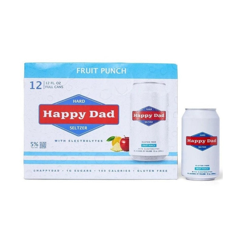 Happy Dad Hard Seltzer Fruit Punch 12-Pack - LoveScotch.com