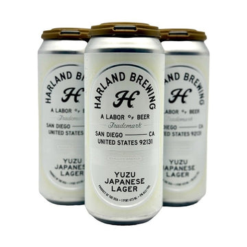 Harland Brewing Co. 'Yuzu Japanese Lager' - LoveScotch.com