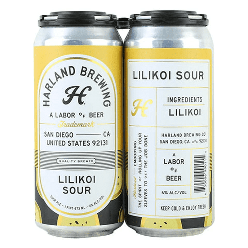 Harland Brewing 'Lilikoi Sour' 4-Pack - LoveScotch.com 