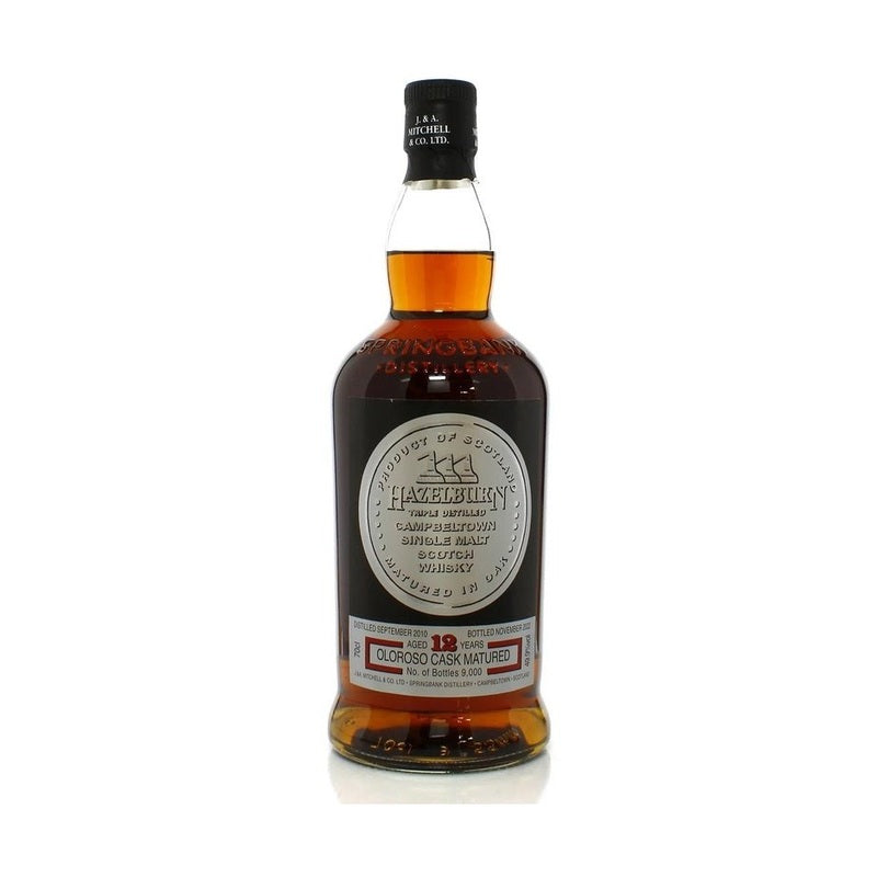 Hazelburn 12 Year Old Campbeltown Oloroso Cask Matured Single Malt Scotch Whisky - LoveScotch.com