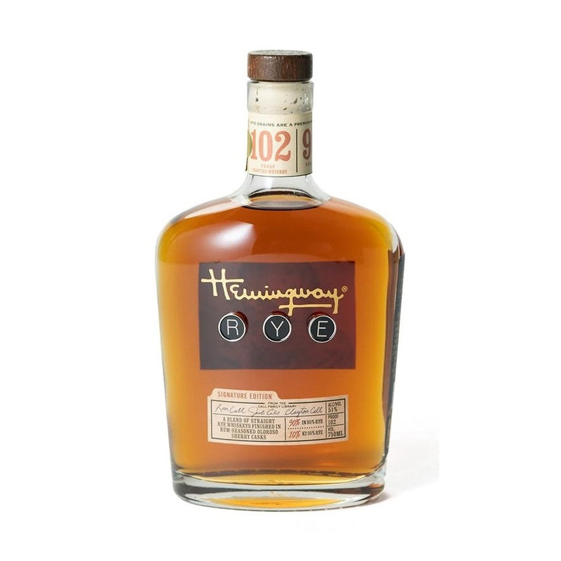 Hemingway Rye 102 Proof Signature Edition Whiskey - LoveScotch.com