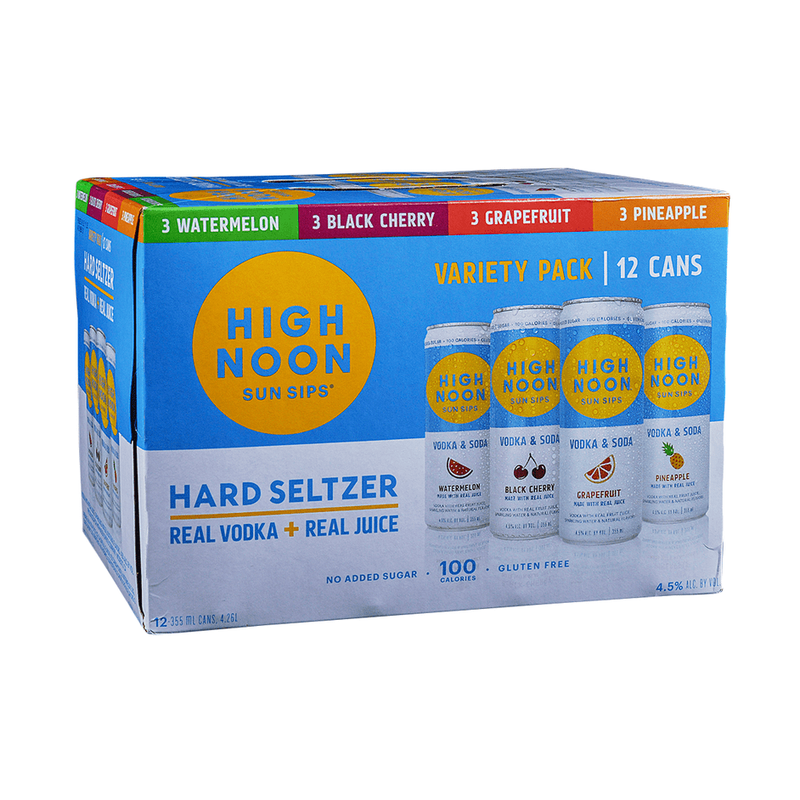 High Noon Hard Seltzer Variety 12-Pack - LoveScotch.com