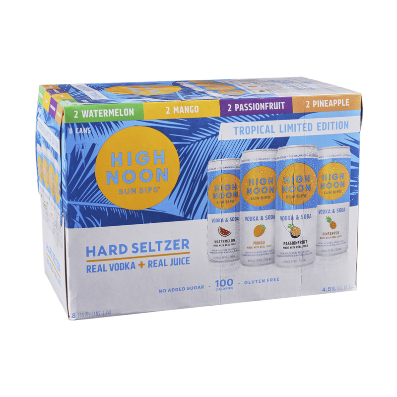 High Noon Tropical Variety Pack 8-Pack - LoveScotch.com