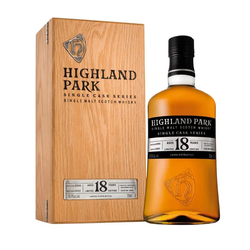 Highland Park Single Cask Series 18 Year Old 2003 Single Malt Scotch W