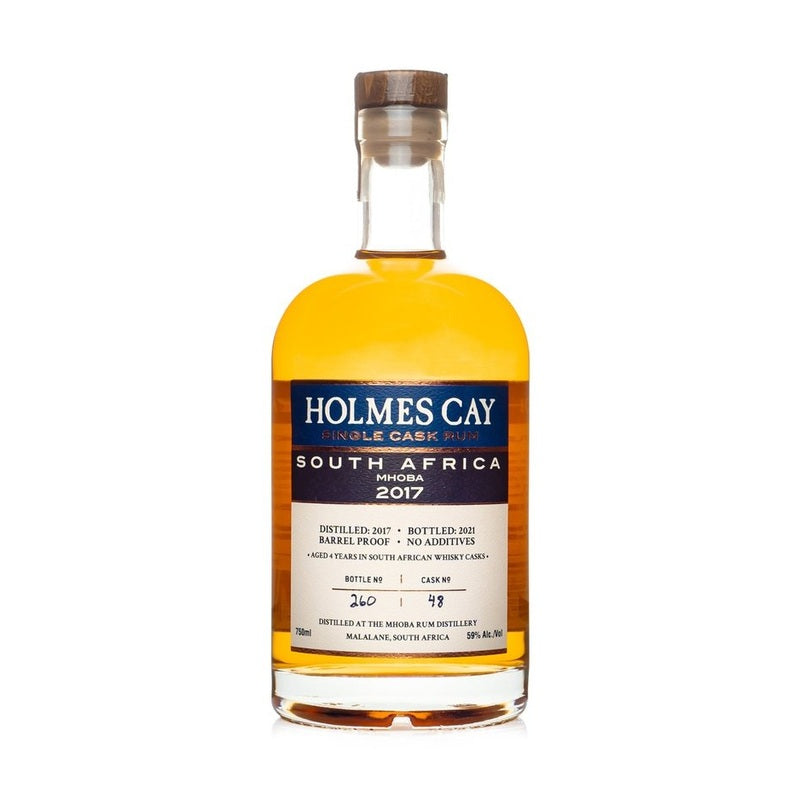 Holmes Cay South Africa Mhoba 4 Year 2017 Old Single Cask Rum - LoveScotch.com