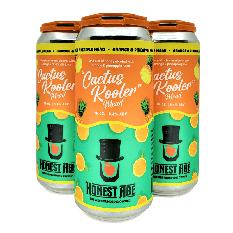 Cactus Cooler ORANGE PINEAPPLE Soda Pop 1 - 12 PACK 12 Oz Cans